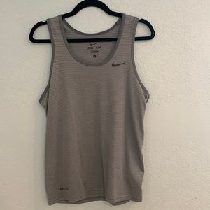Grey Nike Dri Fit Tank Like New